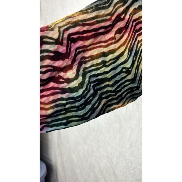 Carter Smith Shibori SILK Large LUX Art-to-Wear Amazing Tunic Shirt Top - Picture 5 of 9